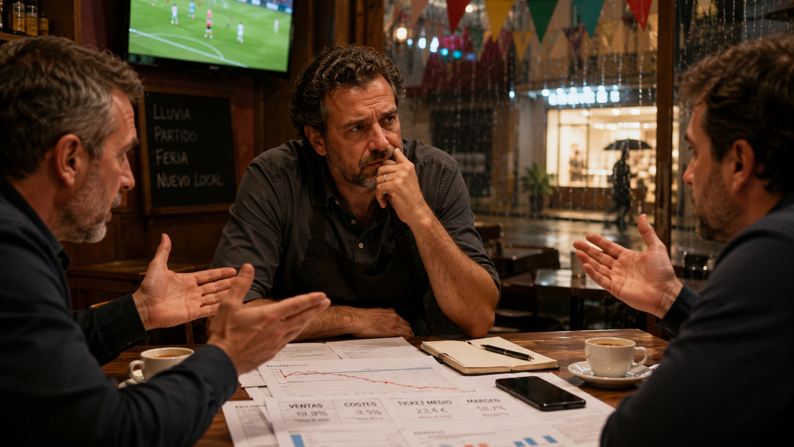 La excusa más cómoda de un restaurante: la negación.