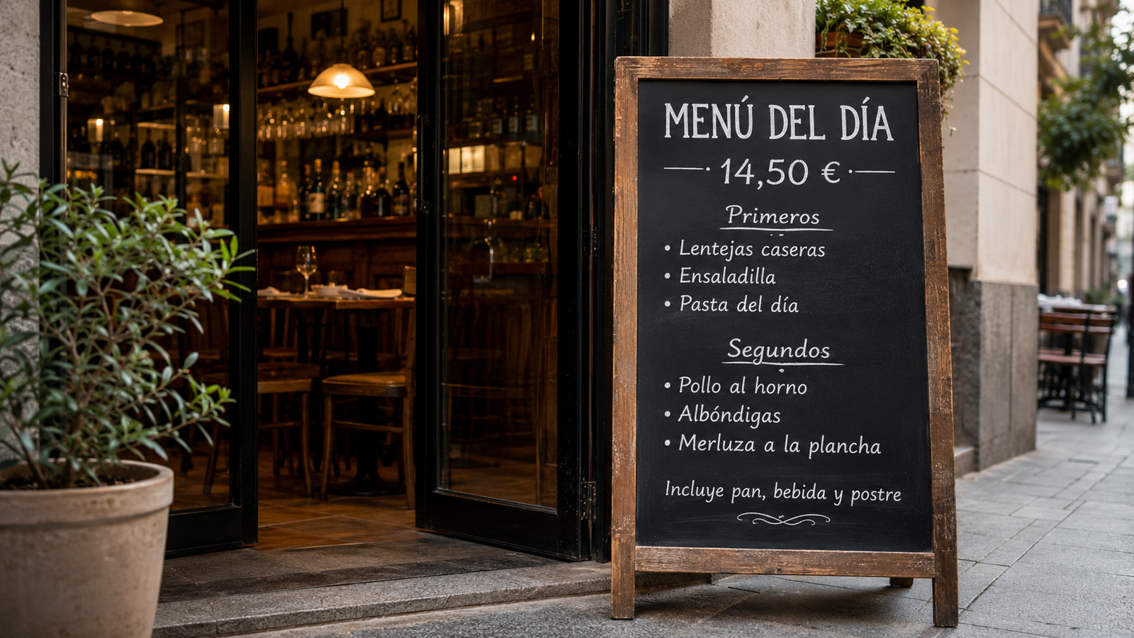 El menú del día: por qué no basta con calcular precios y gramajes.